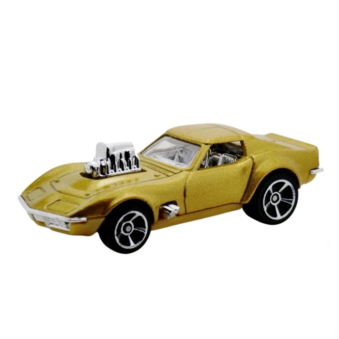 Hot Wheels 68 Corvette Gas Monkey Garage - Screen Time 1/64 Diecast Model Araba