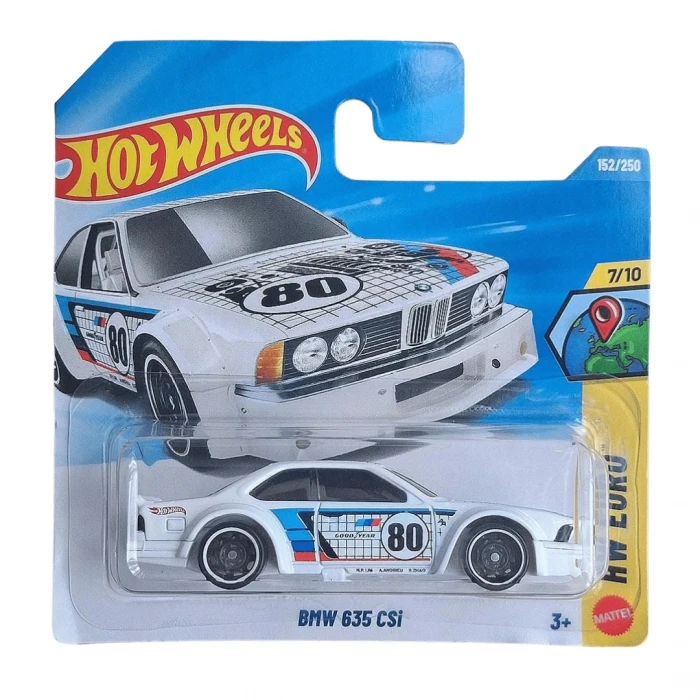 Hot Wheels BMW 635 CSi - 1/64 Diecast Model Araba