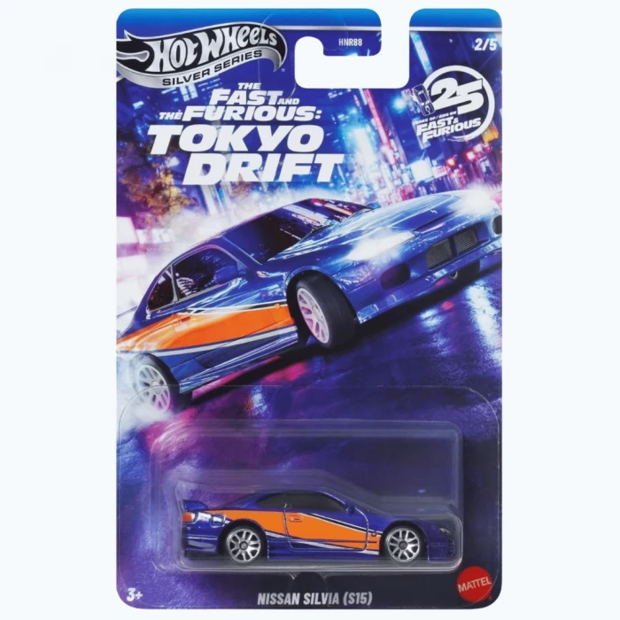 Hot Wheels Fast & Furious Tokyo Drift Tam Set - 5li Diecast Set 1/64
