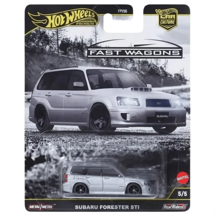 Hot Wheels Fast Wagons Tam Set - 5li Diecast Set 1/64
