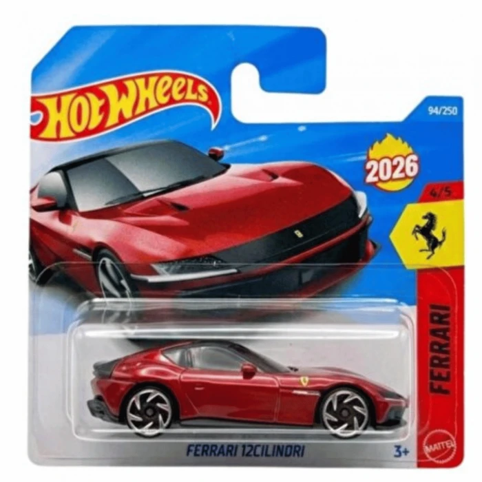 Hot Wheels Ferrari 12Cilindri - 1/64 Diecast Model Araba