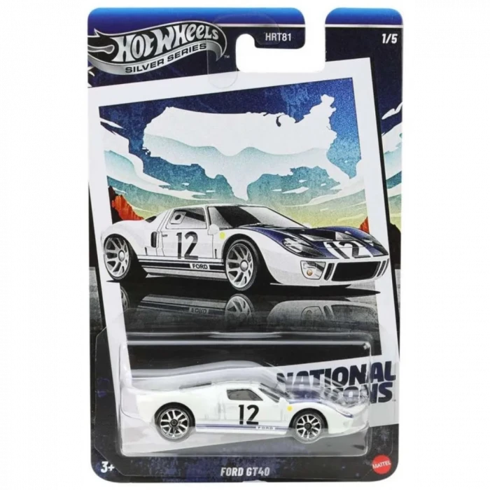 Hot Wheels National Icons Premium 5li Set - 5li Diecast Set 1/64