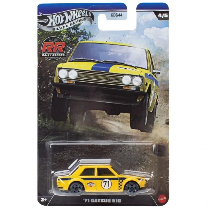 Hot Wheels Rally Racers Tam Set - 5li Diecast Set 1/64