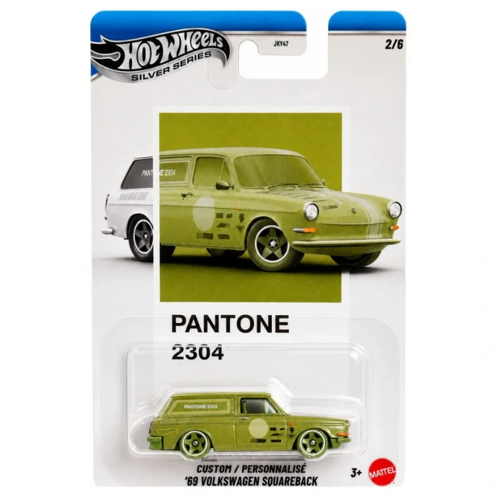 Hot Wheels Silver Pantone 6lı Tam Set - 6li Diecast Set 1/64