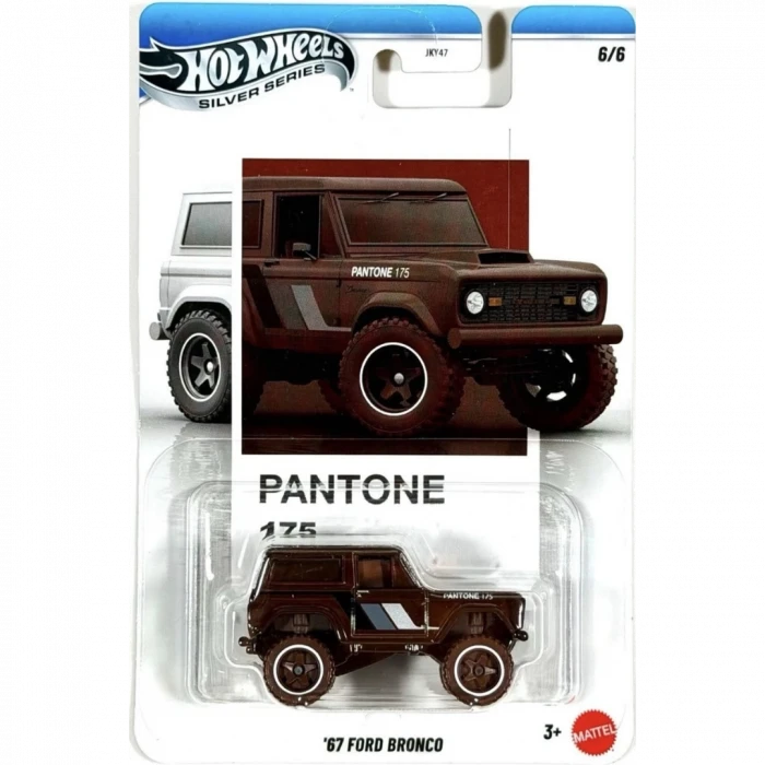 Hot Wheels Silver Pantone 6lı Tam Set - 6li Diecast Set 1/64