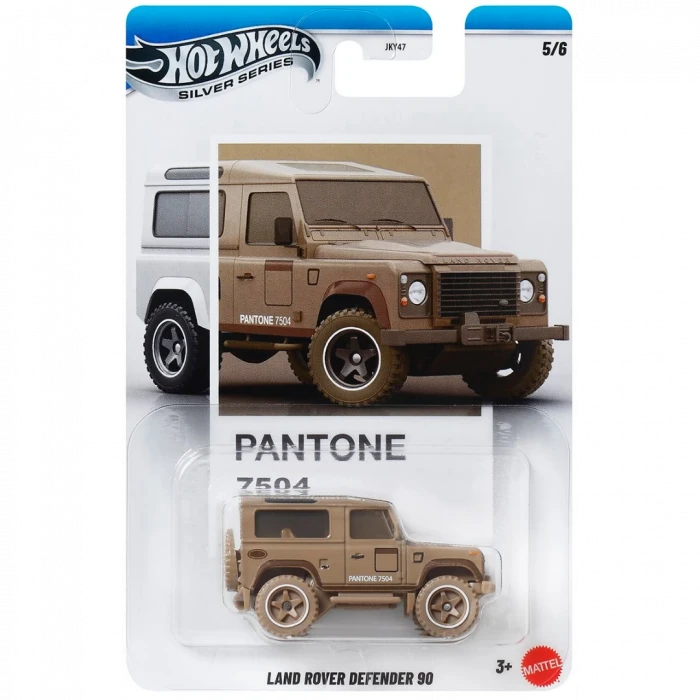 Hot Wheels Silver Pantone 6lı Tam Set - 6li Diecast Set 1/64