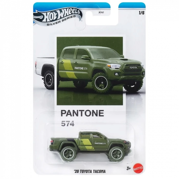 Hot Wheels Silver Pantone 6lı Tam Set - 6li Diecast Set 1/64