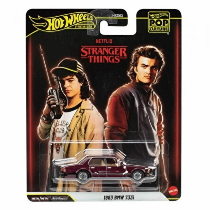 Hot Wheels Stranger Things BMW - 1/64 Diecast Model Araba