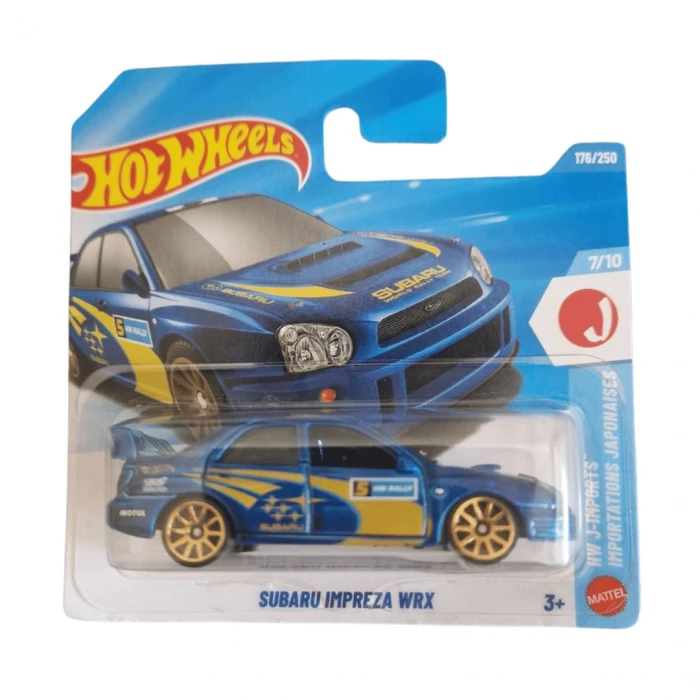 Hot Wheels Subaru Impreza WRX - 1/64 Diecast Model Araba