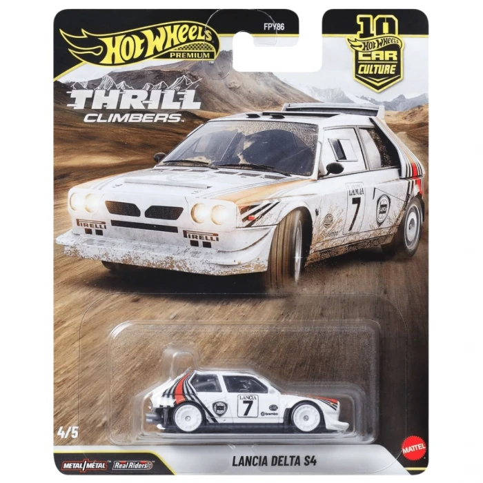 Hot Wheels Thrill Climbers Tam Set - 5li Diecast Set 1/64