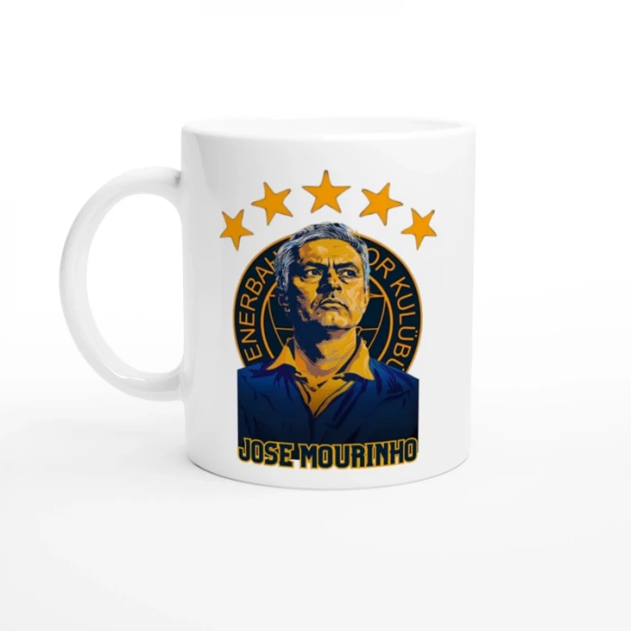 Jose Mourinho Çift Taraf Baskılı Kupa Bardak
