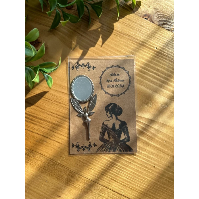 Kına Bekarlığa Veda Hediyelik Melek Ayna