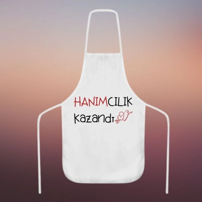 Kişiye Özel İsim Baskılı Mutfak Önlüğü