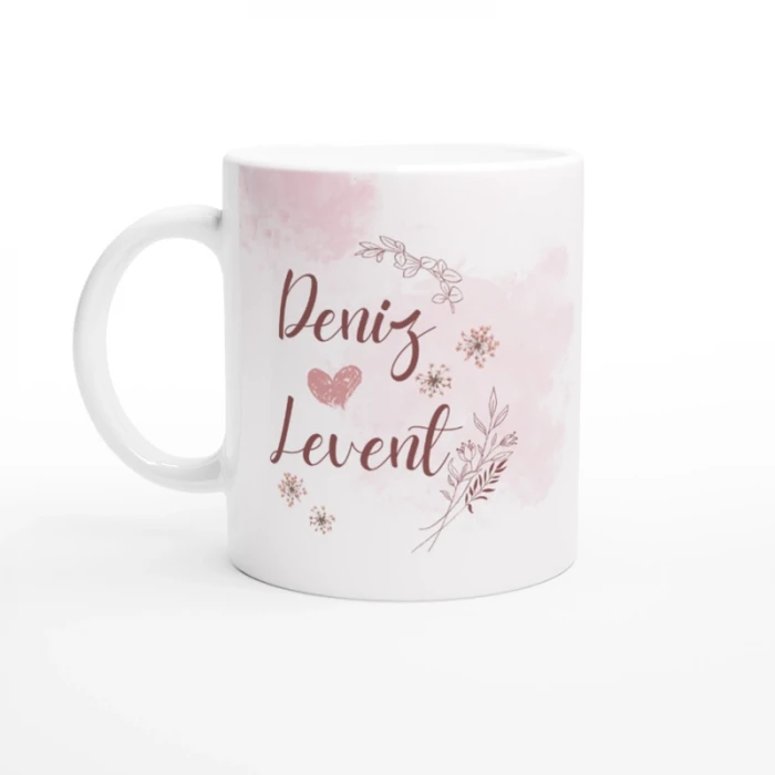 Kişiye Özel İsim & Fotoğraf Baskılı Kupa Bardak