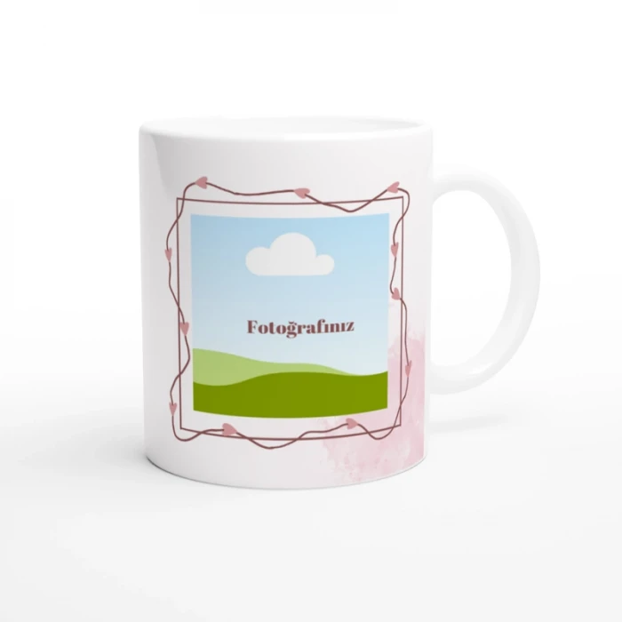 Kişiye Özel İsim & Fotoğraf Baskılı Kupa Bardak