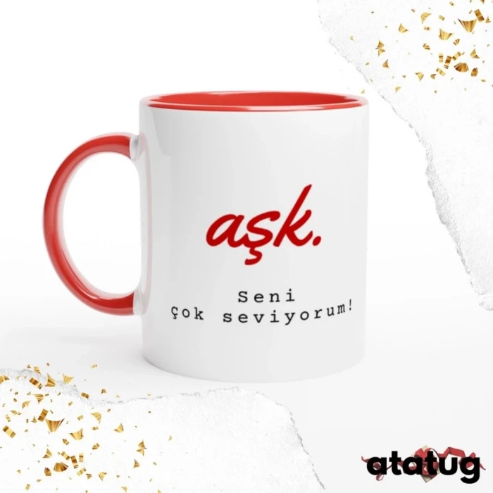 Kişiye Özel Sevgililer Günü Yıldönümü Doğum Günü Kupa Bardak