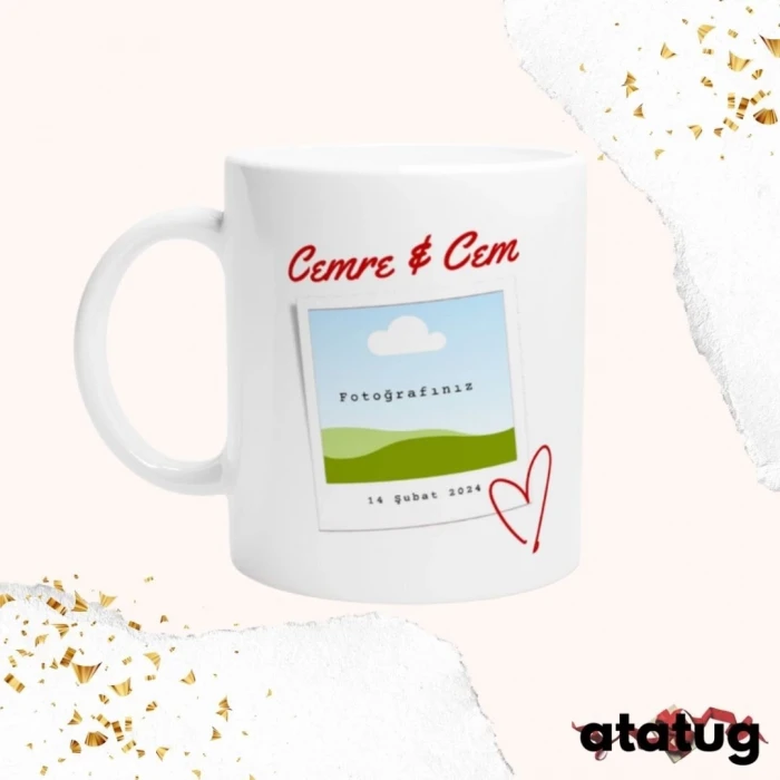 Kişiye Özel Sevgililer Günü Yıldönümü Doğum Günü Kupa Bardak