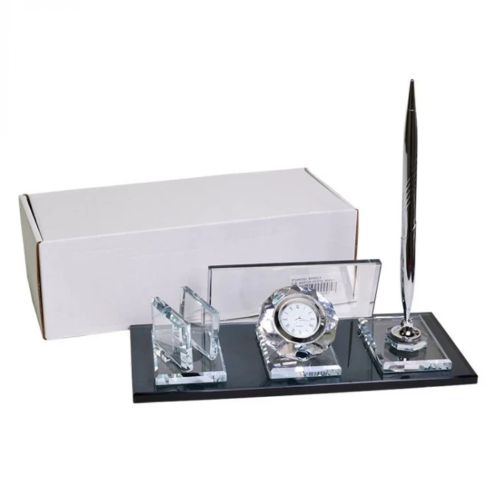 Kristal Silver Masa İsimliği Tek Kalemli