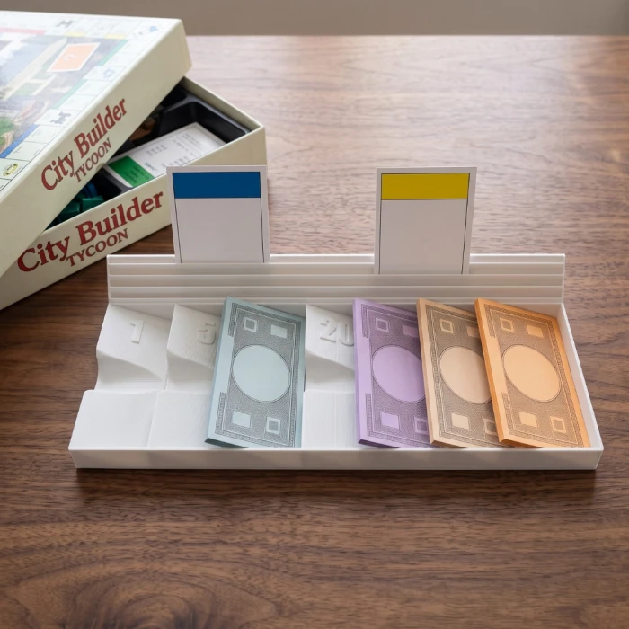 Monopoly Para Tepsisi - 3D Baskı Masa Oyunu Organizatörü