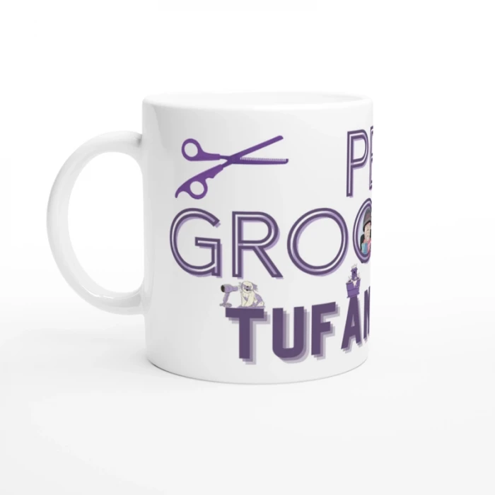 Pet Kuaför İsme Özel Baskılı Kupa Bardak