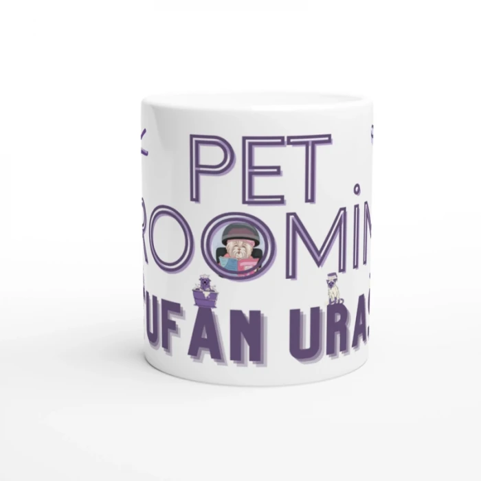 Pet Kuaför İsme Özel Baskılı Kupa Bardak