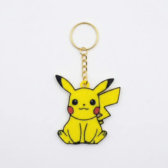 Pikachu Temalı 3lü Arkadaşlık Anahtarlık Seti - Best Friends Uyumlu Çanta Aksesuarı