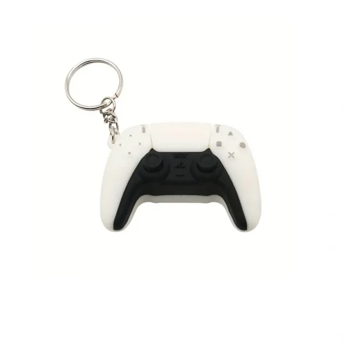 Playstation 5 Dualsence Beyaz Anahtarlık