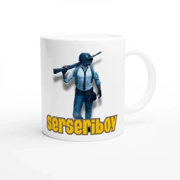 PUBG Nicknamee Özel Çift Taraf Baskı Kupa Bardak Model-1