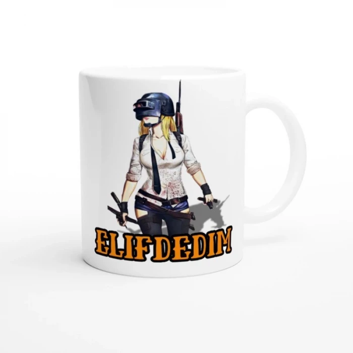 PUBG Nicknamee Özel Çift Taraf Baskı Kupa Bardak Model-12