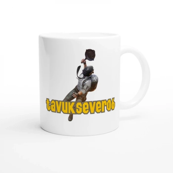 PUBG Nicknamee Özel Çift Taraf Baskı Kupa Bardak Model-5