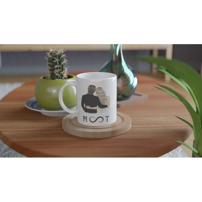 Sonsuzluk Sevgili Harf Baskılı Kupa Bardak