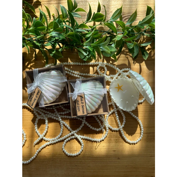 İstiridye Mum Hediyelik