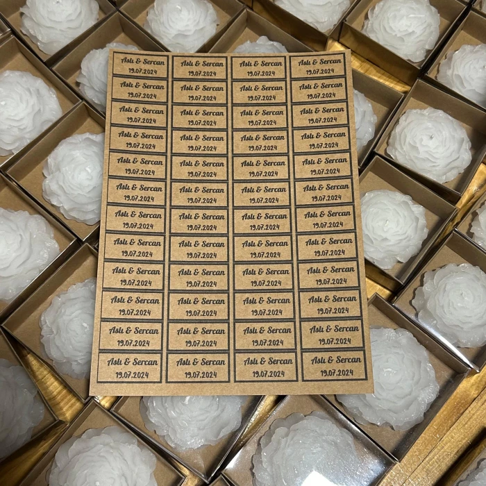 Şakayık Mum Hediyelik