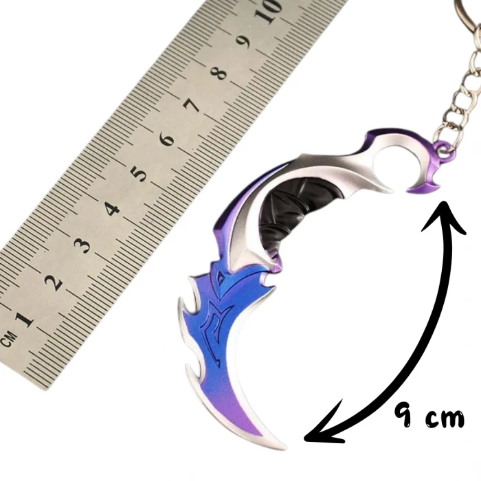 Valorant Yağmacı Karambit Anahtarlık