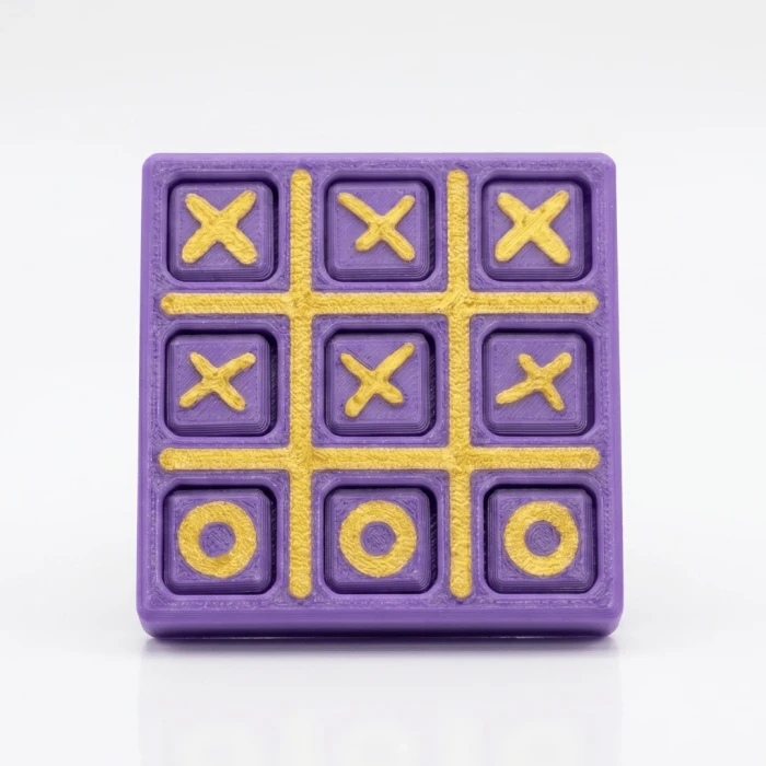 Violet Altın 3D XOX Oyun Seti – Premium Karne Hediyesi | Öğretmenden Öğrenciye Sınıf Hediyesi | Tatil Temalı İsim Kartlı