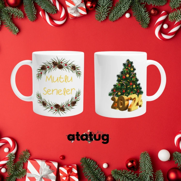 Yılbaşı Temalı Kupa Bardak KB-41