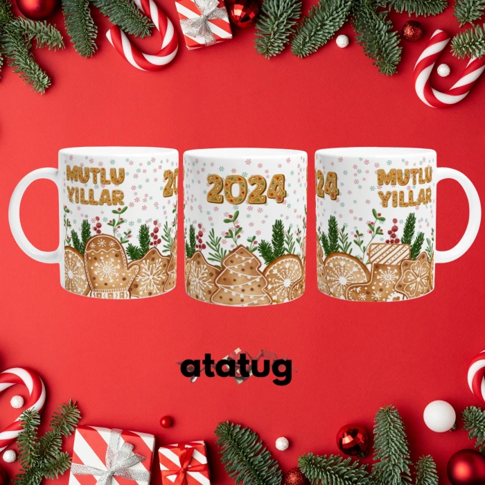 Yılbaşı Temalı Kupa Bardak KB-43