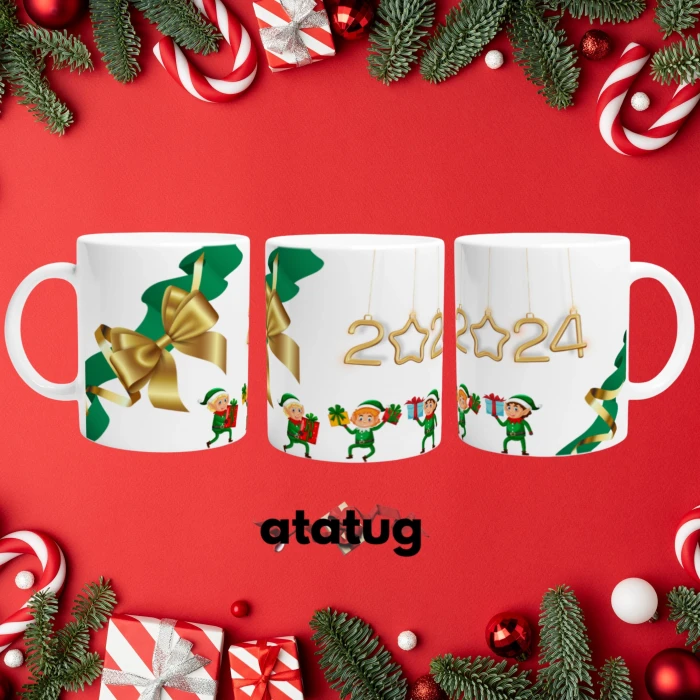 Yılbaşı Temalı Kupa Bardak KB-44