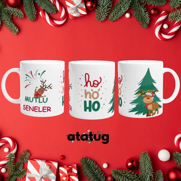 Yılbaşı Temalı Kupa Bardak KB-48