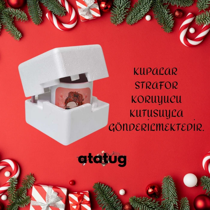 Yılbaşı Temalı Kupa Bardak KB-61