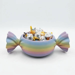 Büyük Şeker Şeklinde Dekoratif Kase – Candy Bowl – Özel Kutulu Hediye