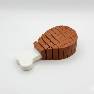 Tavuk Budu Tasarımlı Kinetik Hareketli Stres Oyuncağı