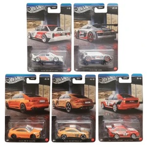 Hot Wheels Audi Silver Series Tam Set - 5li Diecast Set 1/64