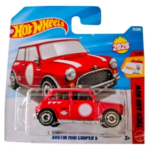 Hot Wheels Austin Mini Cooper S - 1/64 Diecast Model Araba