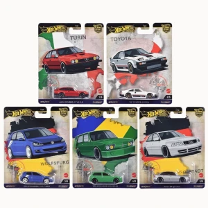 Hot Wheels World Tour Tam Set 5li Diecast Set 1/64