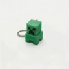 Premium 3D Baskı Minecraft Creeper Anahtarlık - Mekanik Mavi Switch Tıklama Sesli Fidget Toy