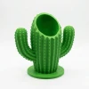 Dekoratif Yeşil Kaktüs Tasarımlı Masaüstü Kalemlik ve Düzenleyici