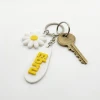 Kişiye Özel İsimli Papatya Anahtarlık - 3D Baskılı Özel Tasarım