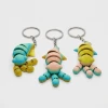 Gökkuşağı Eklemli Kalamar-Balık Fidget Anahtarlık - 3D Baskı Oynar Gövdeli Stres Oyuncağı