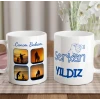 Babalara Özel İsim & Fotoğraf Baskılı Kupa Bardak